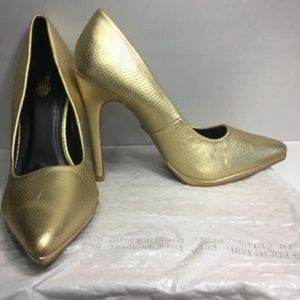 Gold Heels